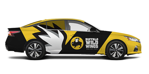 Buffalo Wild Wings car